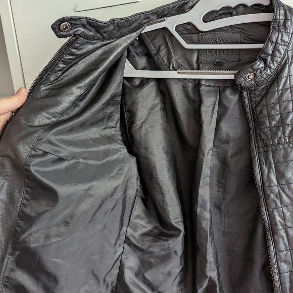 Max Edition Faux Leather Jacket - Picture 6 of 7